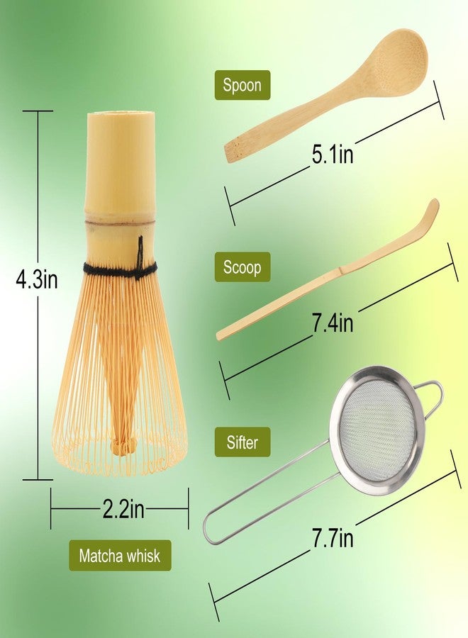 Maredash Matcha Whisk Set,Matcha Whisk,Matcha Set,Bamboo Whisk,Matcha Kit,Chasen Matcha Stirrer,Made from 100% Natural Bamboo,Durable and perfect for making matcha tea - Image 2