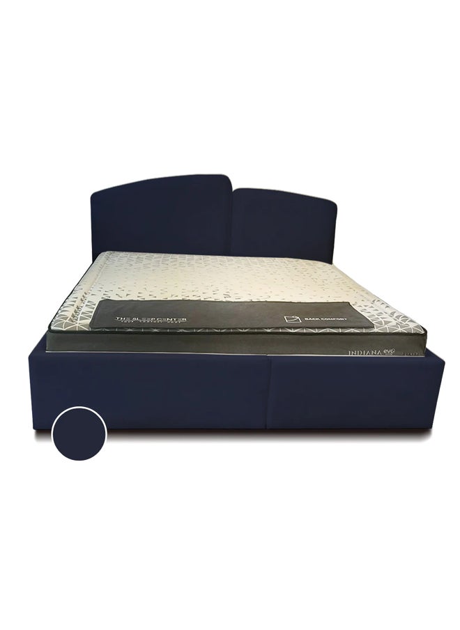 BACK COMFORT Isabella Luxury Bed – Custom-Made Solid Wood Elegance with Premium Finish and Tailored Design - 120×200×145 