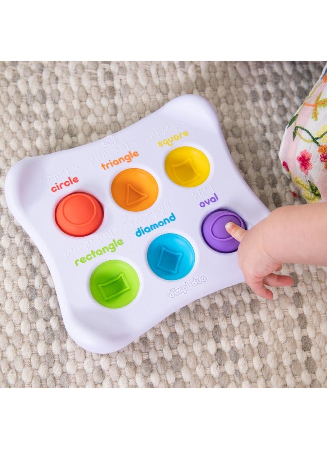 Fat Brain Toys - Dimpl Duo - Early-Learning Sensory Toy For Babies & Toddlers - Image 1