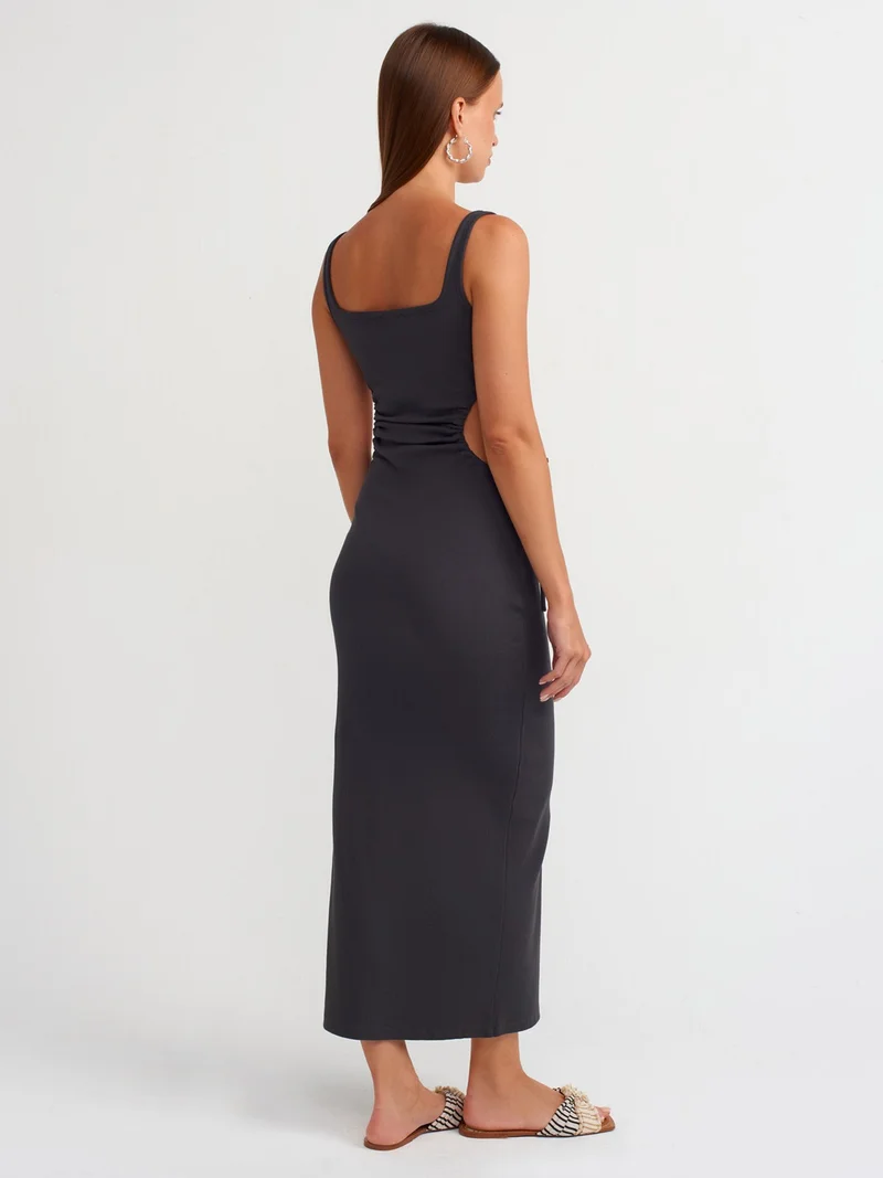 ديلفين Side Cutout Dress