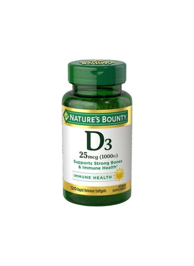 Vitamin D3 -1000 Iu - 120 Softgels - pzsku/Z7DEE024AA5883E948CC9Z/45/_/1691400431/ff877fdc-f8e7-4ec7-93d1-16d5961f259e