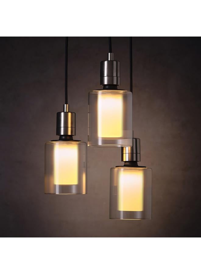 erorex Led Bulb E27 150 Lumen, Cylinder Glass/Striped, 110 Mm - Image 3