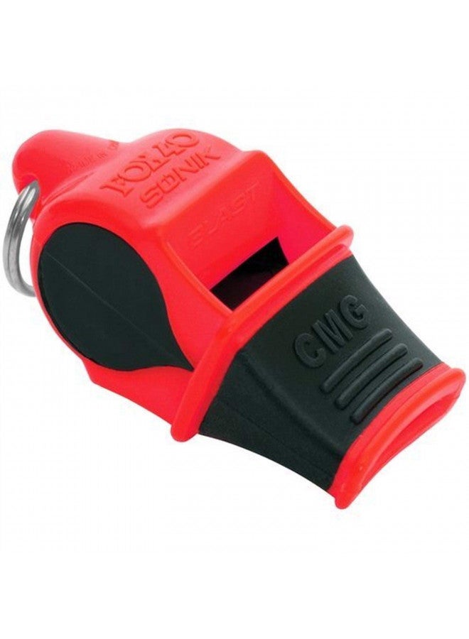 Fox 40 Sonik Blast CMG Safety Whistle with Breakaway Lanyard Multi Black/White - Image 5