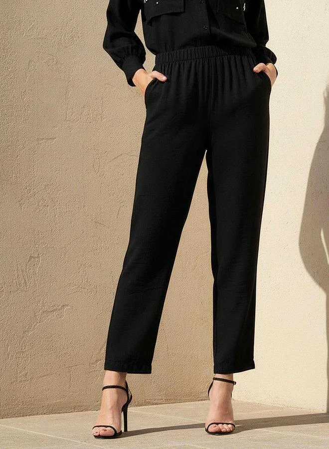 Splash FAV Relaxed Fit Elasticated Waist Pants