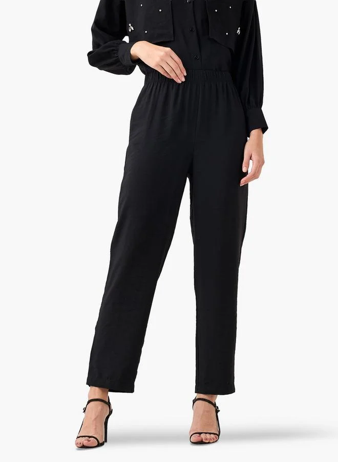Splash FAV Relaxed Fit Elasticated Waist Pants