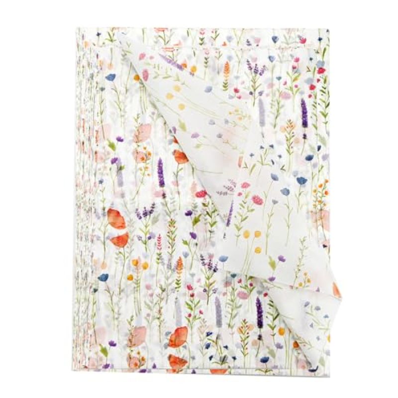 Gift Wrapping Paper 50x35cm Botanical Print Recyclable - Vegetation Design Wedding Decor Paper for Party Supplies Craft Projects - Image 2