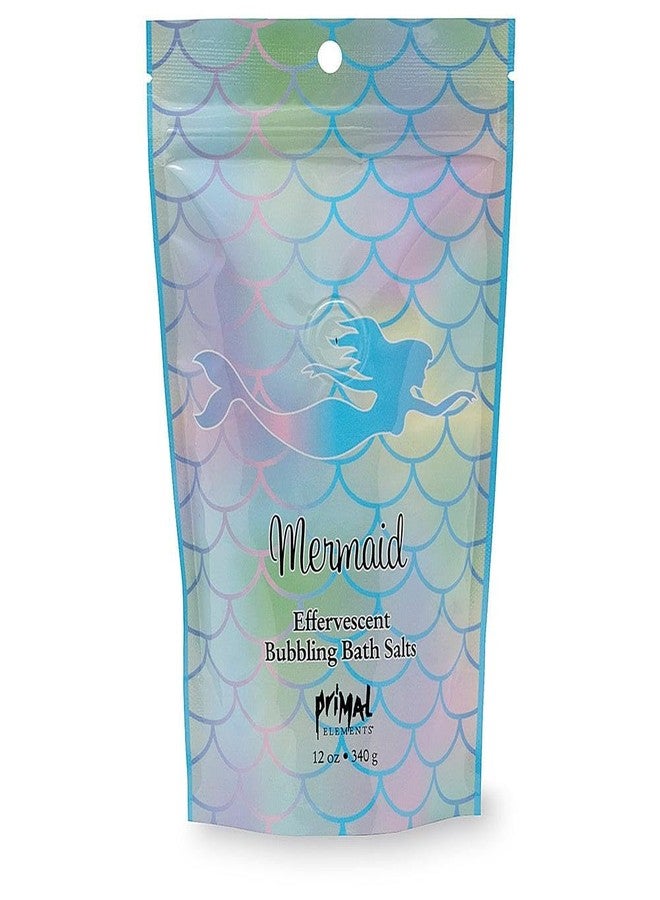 Primal Elements Mermaid Bubbling Bath Salts, 12 Ounce