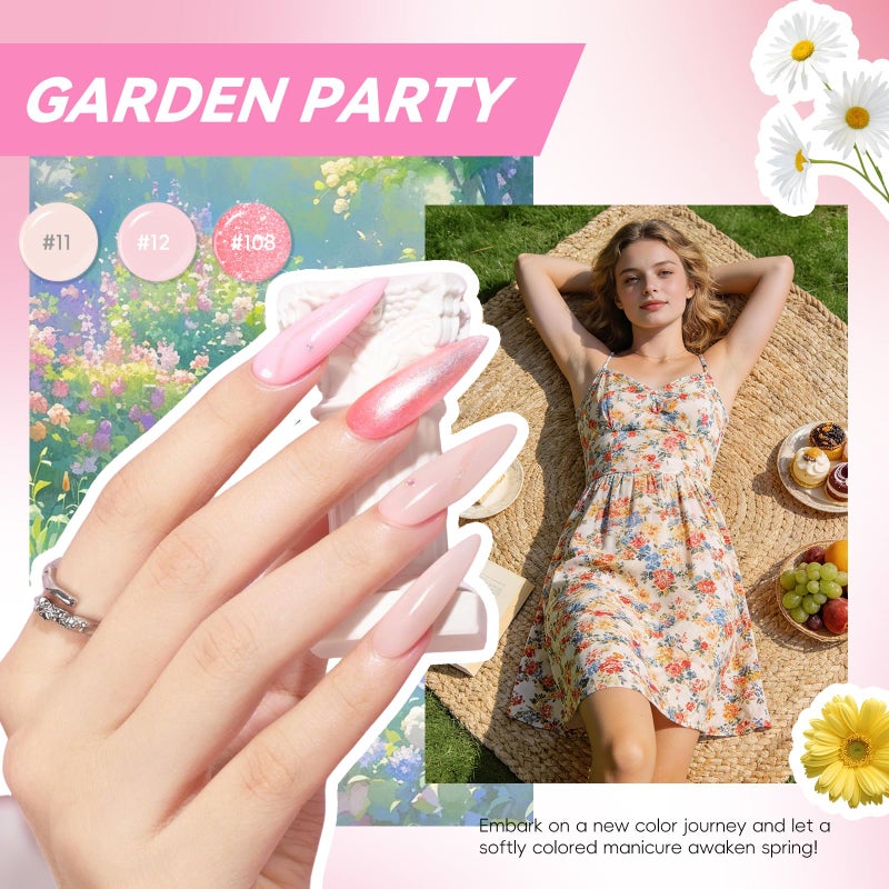 COSCELIA 66pcs Gel Nail Polish Kit with U V light and Drill 35 Colors Spring Gel Polish Set 5pcs Top Base Coat Nail Art Starter French Gel Manicure Kit Gifts for Women Girls - Image 3