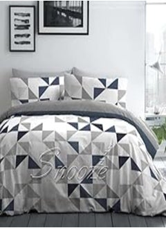 Fitted Bed Sheet Set 2 Pcs 120 * 200 Cm (Orbit Design)