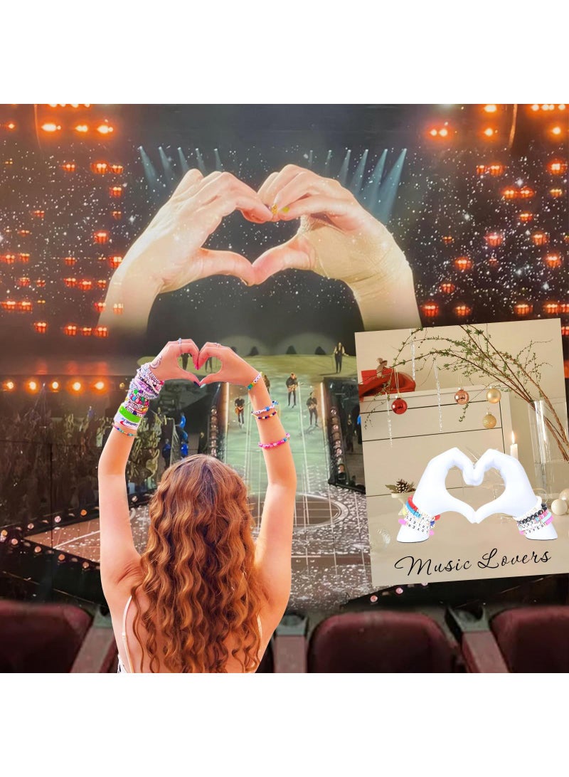 Bluejw Modern Home Decor Accents Gesture Decoration Love Finger Statue Modern Home Decor For Shelves Modern Art Sculpture For Living Room Bedroom Coffe Table - Image 2