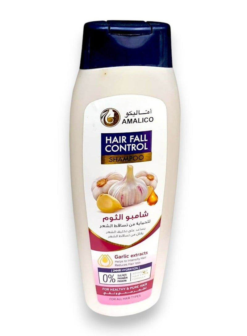 AMALICO Hair Fall Control Shampoo Garlic Extracts 425 ml