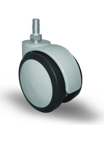 Emes Ec05Mkt75 Bolted Polyurethane Wheel Diameter:75 Spherical Bolt Connection, Bushed Furniture Wheel Medical Equipment Wheel 