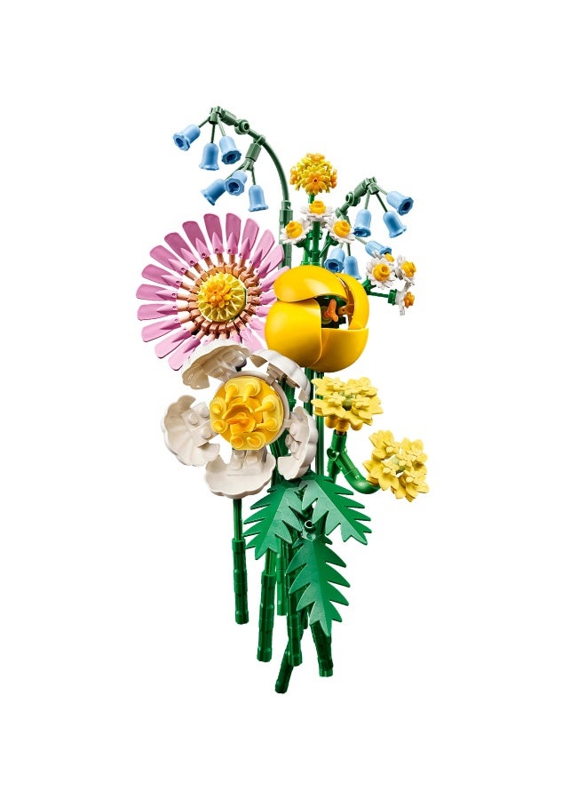 LEGO Botanicals Petite Sunny Bouquet Flower Decor Set 10347 Building Toy Set (373 Pieces) - Image 2