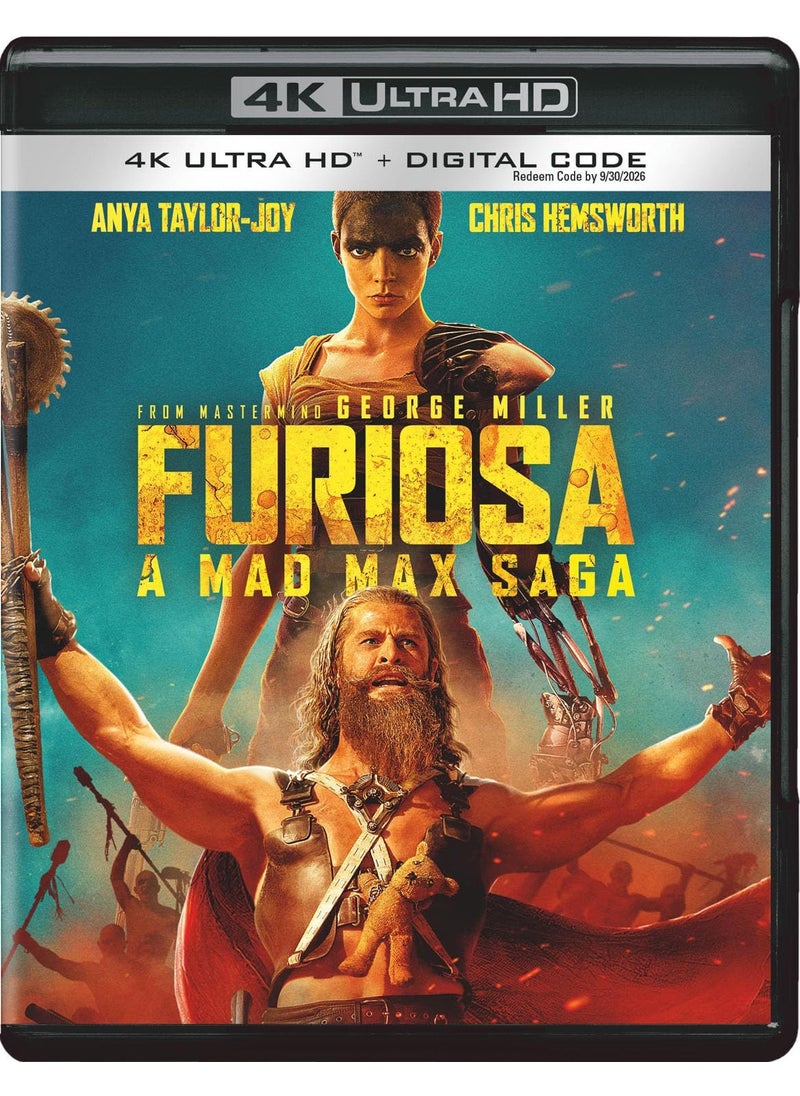 Warner Bros Furiosa: A Mad Max Saga (4K Ultra HD + Digital)  - Image 1