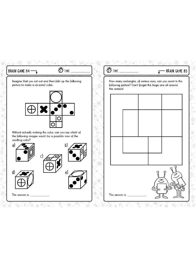 null - Brain Games for Clever Kids® 10 Year Olds: More than 100 puzzles to boost your brainpower - Image 1