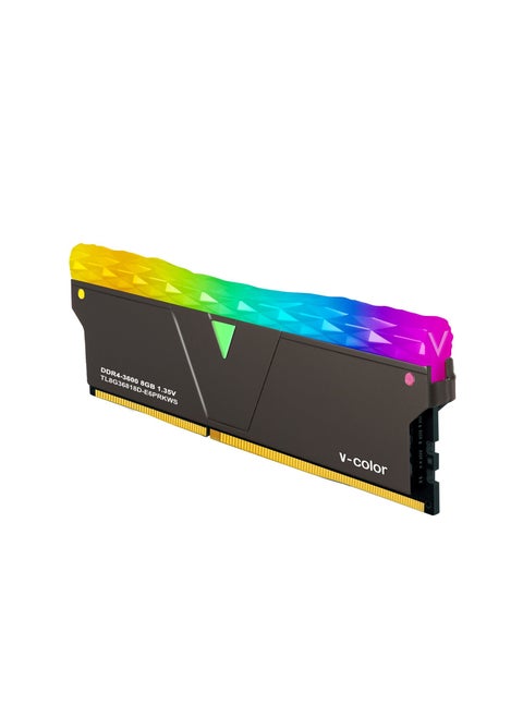 DDR4 8GB RAM 3600MHz Prism Pro RGB 1.35V Black