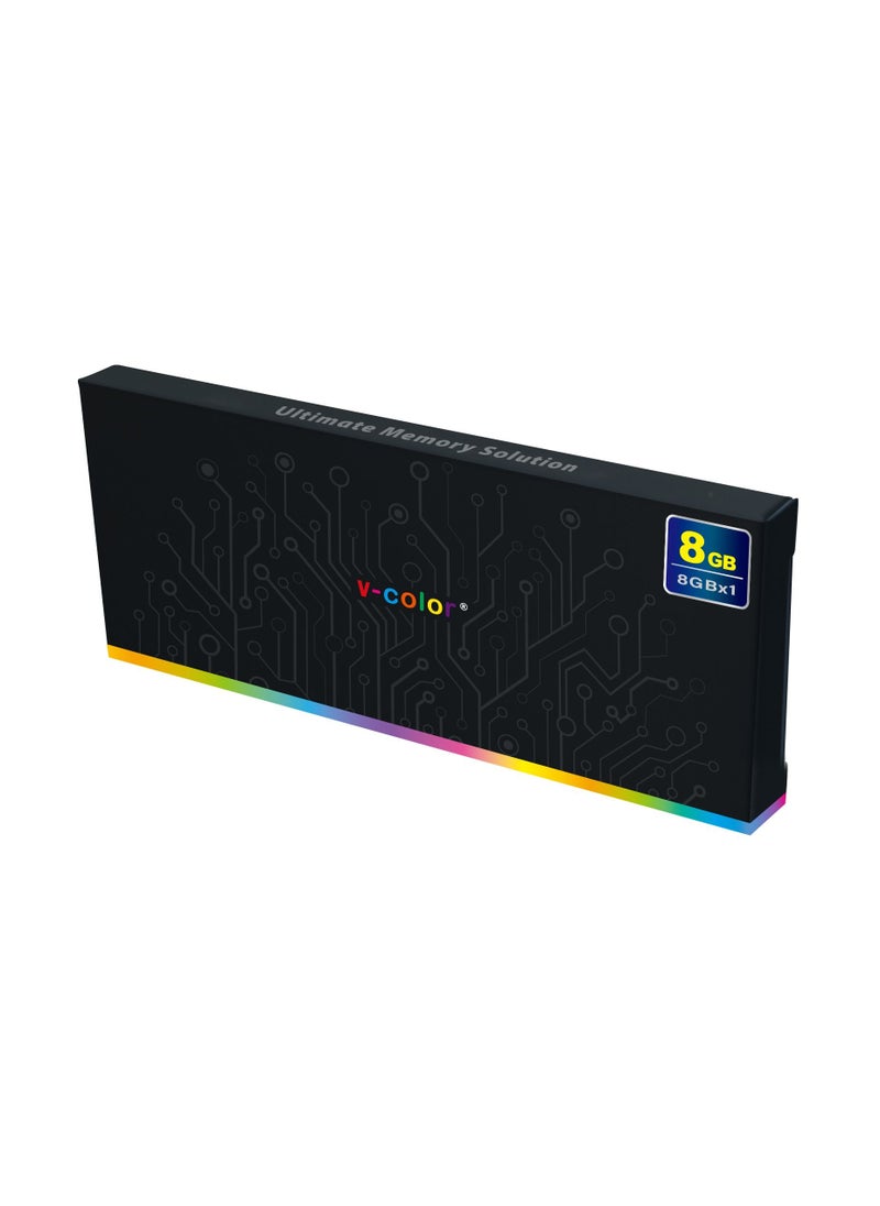 DDR4 8GB RAM 3600MHz Prism Pro RGB 1.35V Black