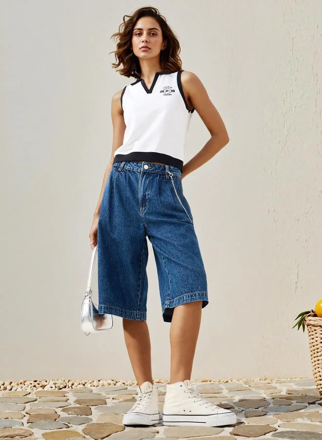 لي كوبر شورت بيرمودا لي كوبر بقصة مريحة مع جيوب