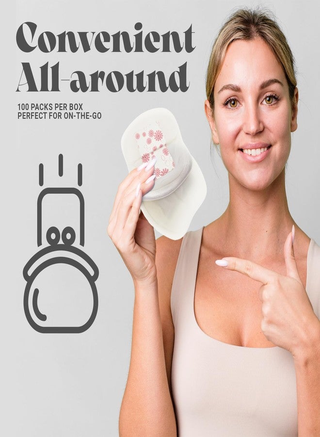 BioPure Maya by Biopure Disposable Nursing Pads for Breastfeeding | Ultra Absorbent Disposable Breast Pads with 5-Layer Protection for Breastfeeding and Pumping Moms | Individually Wrapped (100 Count) - Image 3