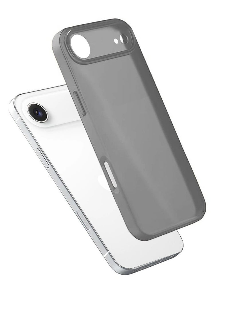 تيكي غطاء خلفي فائق النحافة مطفي لهاتف آيفون 17 إير – نحيف، ناعم، مضاد لبصمات الأصابع – باللون الأسود المطفي - Image 2