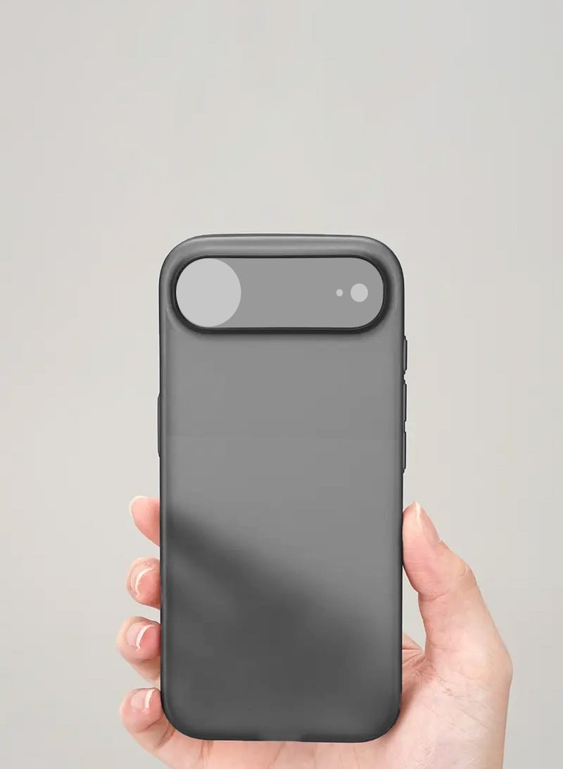 تيكي غطاء خلفي فائق النحافة مطفي لهاتف آيفون 17 إير – نحيف، ناعم، مضاد لبصمات الأصابع – باللون الأسود المطفي - Image 3