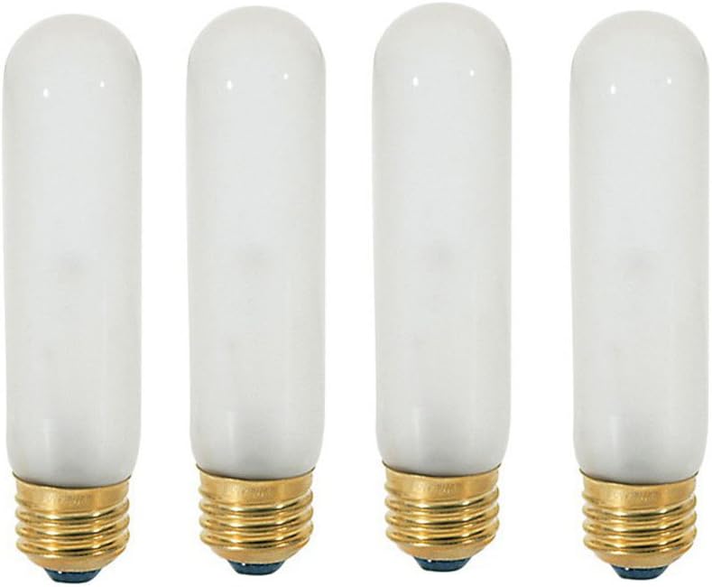 KOR 25T10120V مصباح ضوء متوهج 120 فولت قاعدة E26 متوسطة 25 واط 4 عبوات م frosted - Image 1