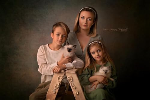 Kate 10ft(W) x10ft(H/T) Abstract Photo Backdrop Microfiber Cadetblue Portrait Photography Background - Image 5