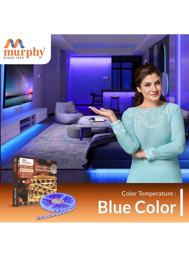 Murphy Others 25W Led Strip 2835 Cove Light 5 Metre (Blue, Pack Of 2) With Driver - Image 4