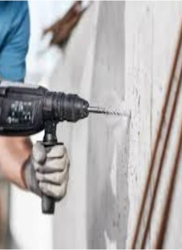 KNP KNP 5 Piece Hammer Drill Bits Set is Designed for Use with Hammer Drills Providing Efficient and Precise Drilling in Hard Materials like Concrete Masonry and Brick.  - Image 3