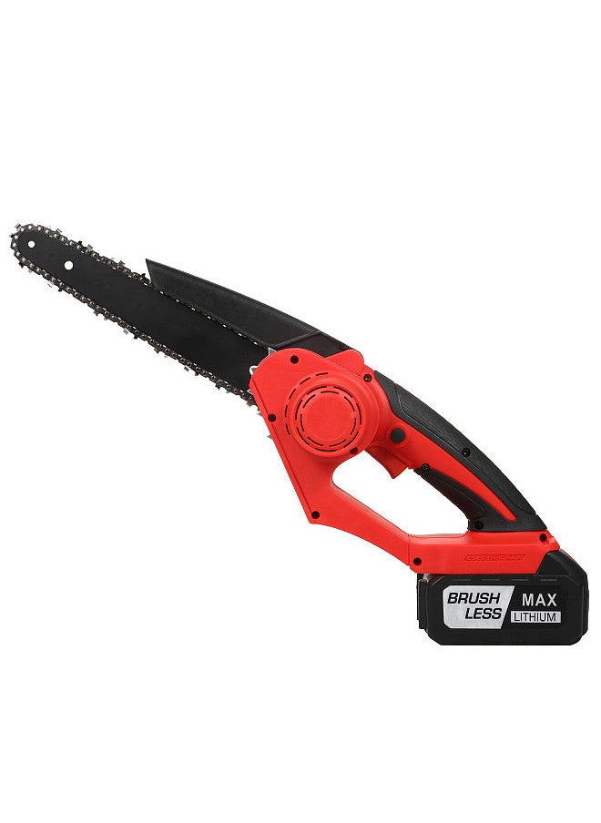 Generic - Brushless Mini Chainsaw Cordless 8 Inch, Super Powerful Hand Saw with 3.0Ah Battery, 1 Hour Run-Time Electric Chainsaw, Small Handheld Chainsaw for Wood Cutting Tree Trimming - Image 1