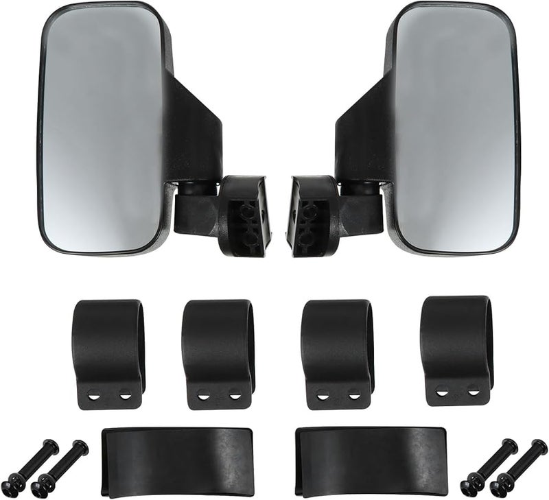 Adjustable Wide Angle Blind Spot Mirror for ATV UTV Off Road Vehicles Enhanced Rear View - Image 1