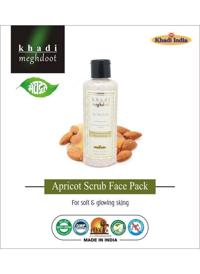 KHADI MEGHDOOT Detan Scrub 210Ml (Pack Of 2)  - Image 5