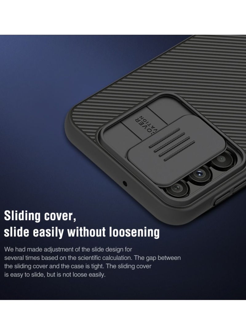Nillkin Samsung Galaxy A24 5G Case Cover with Slide Camera Lens Protection PC Back & TPU Frame Bumper Protection Anti Fingerprint Soft Delicate Touch Designed for Samsung Galaxy A24 5G - Image 3