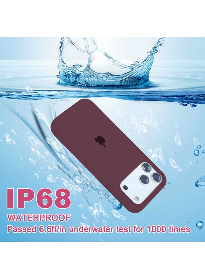 أوللاي آيفون 17 برو ماكس كيس واقي، مادة السيليكون، مقاومة للصدمات مع حماية عدسة الكاميرا وتغطية زر التحكم، غطاء واقي مضاد للصدمة الهاتف المحمول، متوافق مع إكسسوارات MagSafe - Image 5