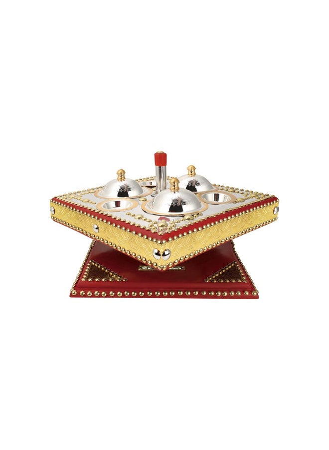 AL SANIDI Dates and Nuts Heritage Hospitality Set Date Palm Squeezer Red  - Image 1