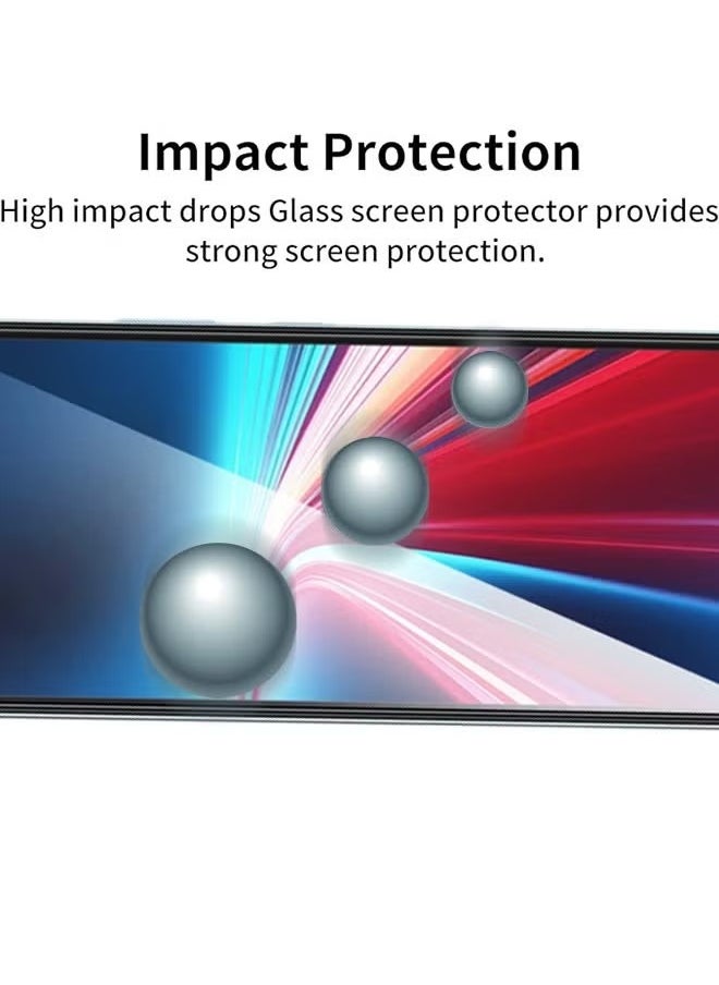 SNBFA 2 Pack Tempered Glass Screen Protector for Itel P55 4G, Comfortable Touch Feeling, Easy Clean Install, HD Clear Anti-scratch Anti-drop Anti-fingerprint Phone Display Cover Accessory  - Image 5