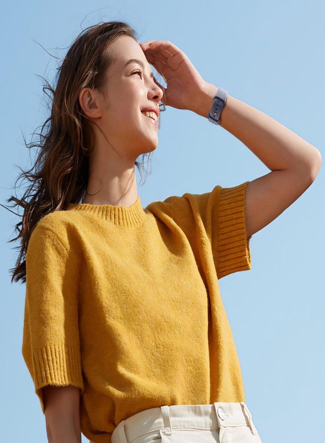 Knossen سوار رياضي من Knossen متوافق مع ساعات Apple Watch، متوفر بأحجام 38 مم، 40 مم، 41 مم، 42 مم، 44 مم، 45 مم، و49 مم، للرجال والنساء. مصنوع من بلاستيك معاد تدويره، وحزام سيليكون ناعم لساعات iWatch Series 9، 8، 7، 6، 5، 4، 3، 2، 1، Ultra، وSE. - Image 5