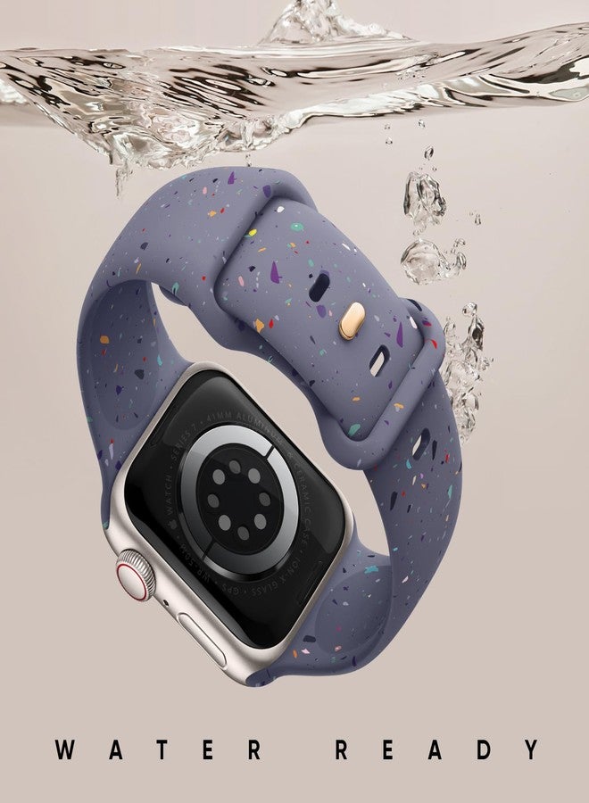Knossen سوار رياضي من Knossen متوافق مع ساعات Apple Watch، متوفر بأحجام 38 مم، 40 مم، 41 مم، 42 مم، 44 مم، 45 مم، و49 مم، للرجال والنساء. مصنوع من بلاستيك معاد تدويره، وحزام سيليكون ناعم لساعات iWatch Series 9، 8، 7، 6، 5، 4، 3، 2، 1، Ultra، وSE. - Image 3