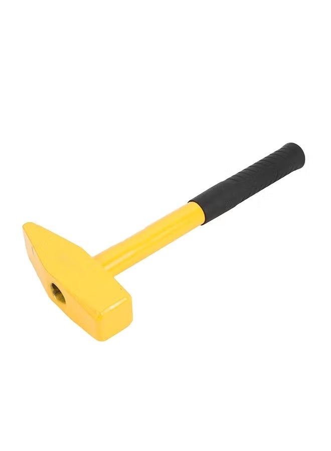 1000 g Iron Hand Hammer - Double Headed Blacksmith Hammer with Shock-Resistant Vibration Handle for Metalworking and Construction - Image 3