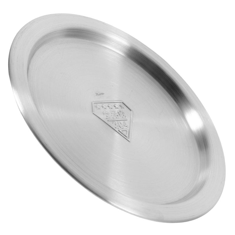Universal Stainless Steel Pot Lid 14cm Replacement Cover For Milk Boil Over Control - Image 2