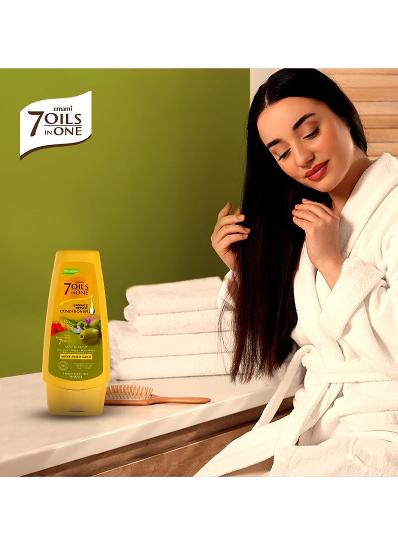 emami - Emami 7 Oils in One Damage Repair Conditioner Mystic Olive 200 ML - Image 1