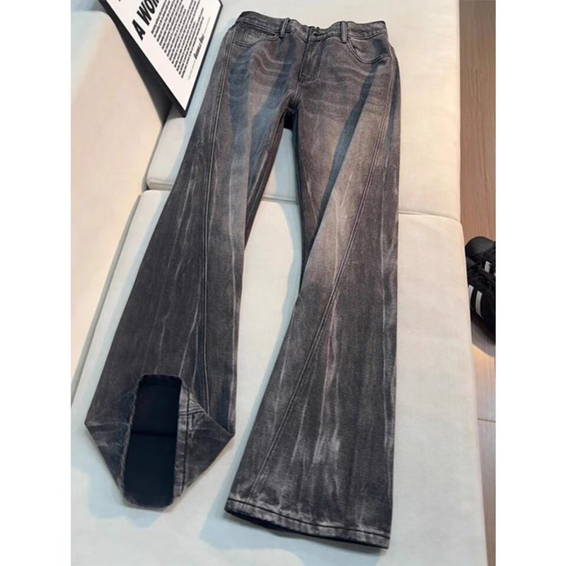 Unisex Casual Daily Denim Jeans - Image 2