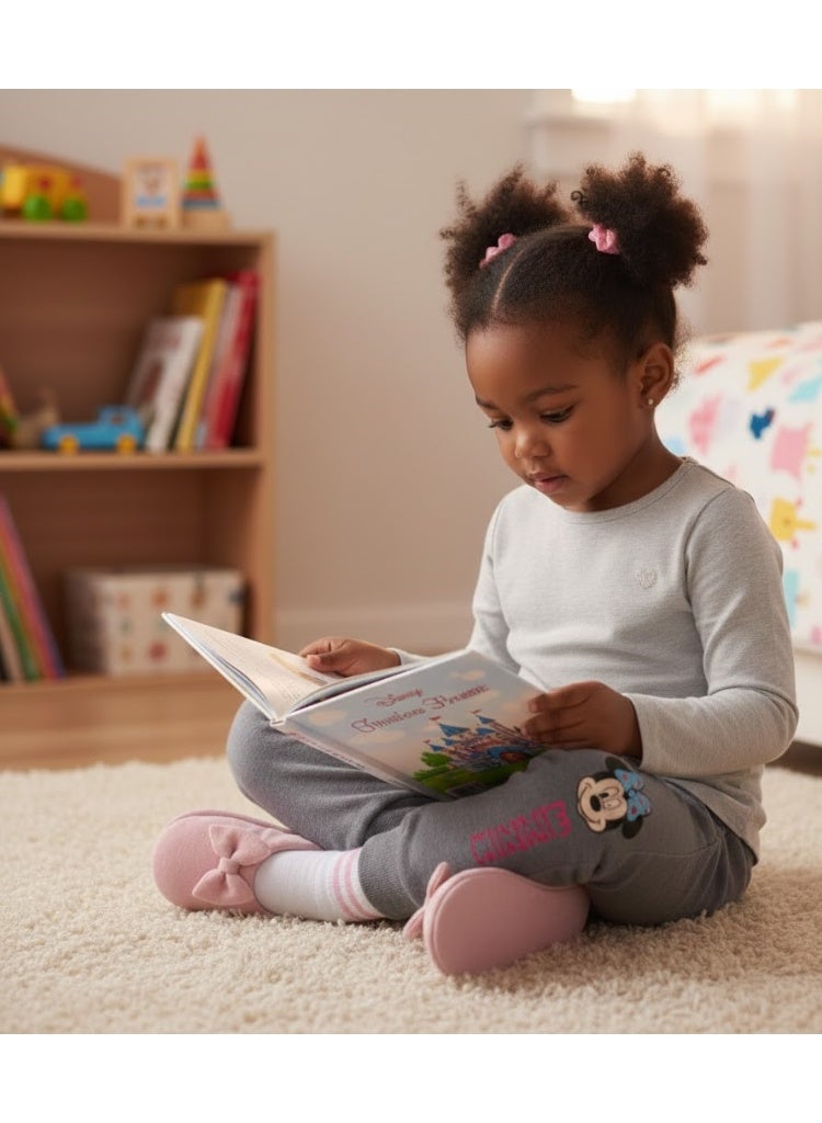 ديزني_ميني_هاوس بنطال رياضي ديزني ميني ماوس للبنات من إنتاج كيدز تي في - Image 3