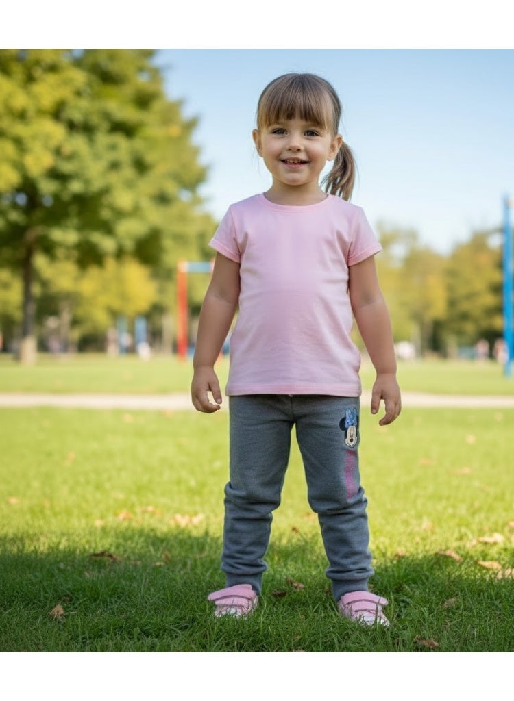 ديزني_ميني_هاوس بنطال رياضي ديزني ميني ماوس للبنات من إنتاج كيدز تي في - Image 2