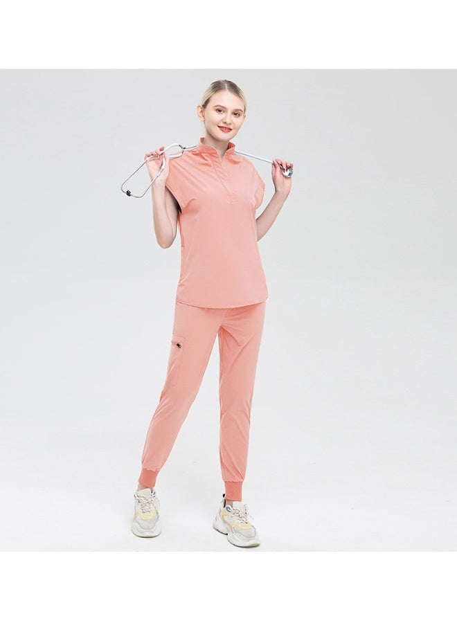 NIBEMINENT Fashion Hospital Doctor Work Clothes Women Clinical Surgical Uniforms Medical Scrubs Uniforms Nurse Accessories Dental Workwear - Image 2