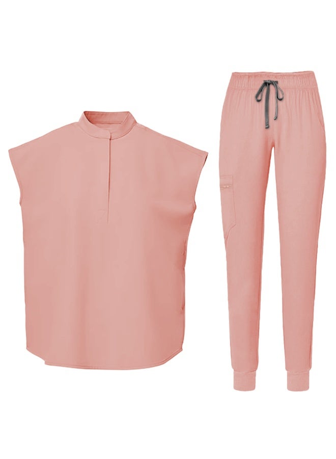 NIBEMINENT Fashion Hospital Doctor Work Clothes Women Clinical Surgical Uniforms Medical Scrubs Uniforms Nurse Accessories Dental Workwear - Image 1