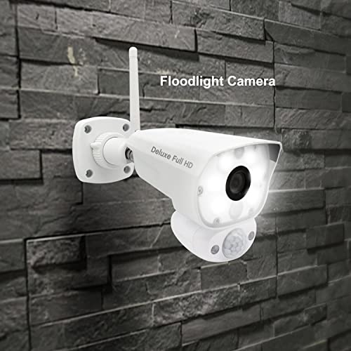 CasaCam Deluxe VC5000L Additional 1080p Floodlight Camera Deluxe Systems VS5072, VS5002, VS5802, VS5102. - Image 2
