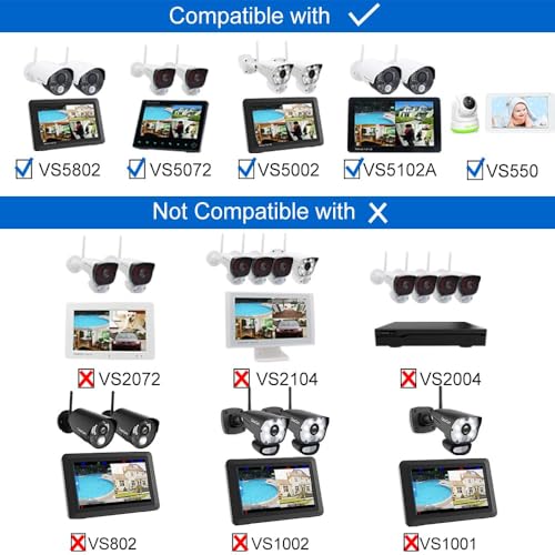 CasaCam Deluxe VC5000L Additional 1080p Floodlight Camera Deluxe Systems VS5072, VS5002, VS5802, VS5102. - Image 5