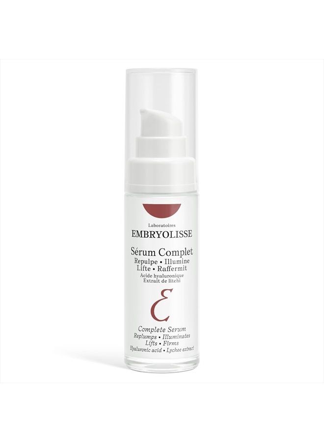 Embryolisse Complete Serum for the Face. Anti Aging, Hyaluronic Acid Serum for Face, Anti Wrinkle and Hydrating Serum for Mature & Sensitive Skin Types - 1.01 fl.oz. - Image 1