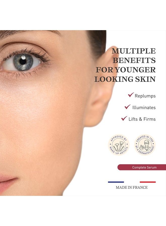 Embryolisse Complete Serum for the Face. Anti Aging, Hyaluronic Acid Serum for Face, Anti Wrinkle and Hydrating Serum for Mature & Sensitive Skin Types - 1.01 fl.oz. - Image 3